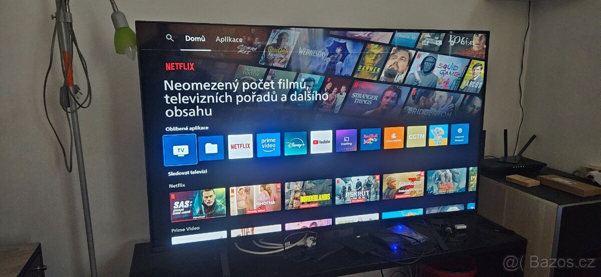 LED SMART televize PHILIPS 50" CZ záruka od 11/24