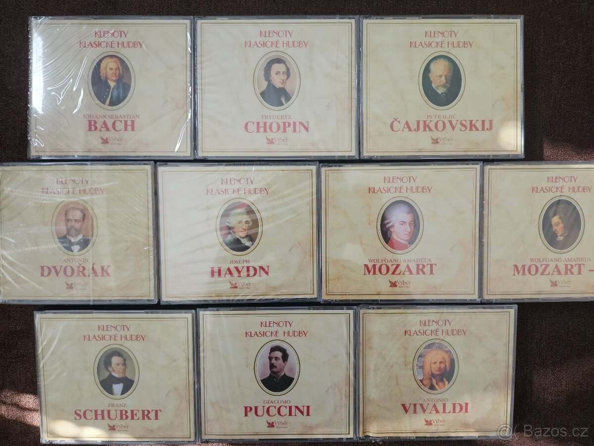 CD Klenoty klasické hudby - NOVÉ
