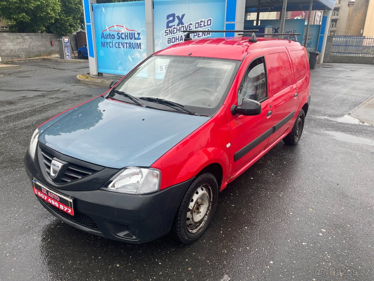 DACIA LOGAN VAN 1.4 MPi 55kw 1Majitel ČR 2010