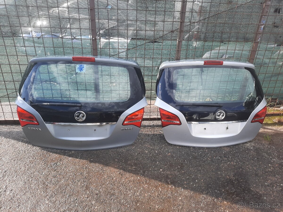 opel meriva B - zadni vika kufru