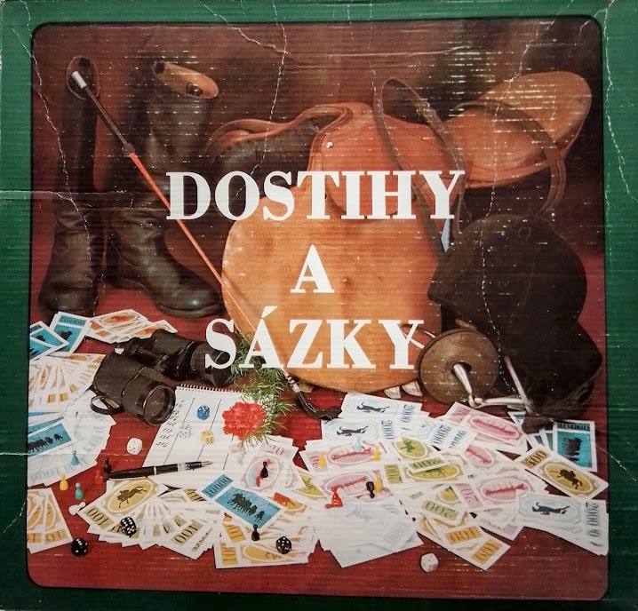 „DOSTIHY A SÁZKY I.“ ORIGINÁL společenská hra, 1988