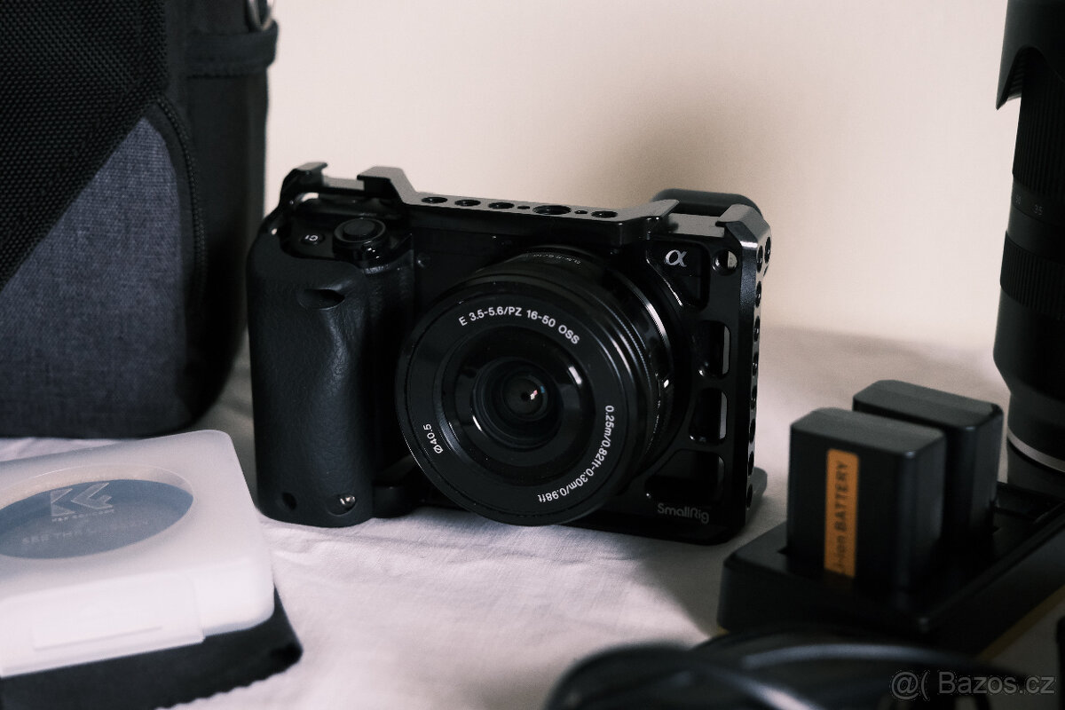 Sony A6100 foto/video kit - full vybavení
