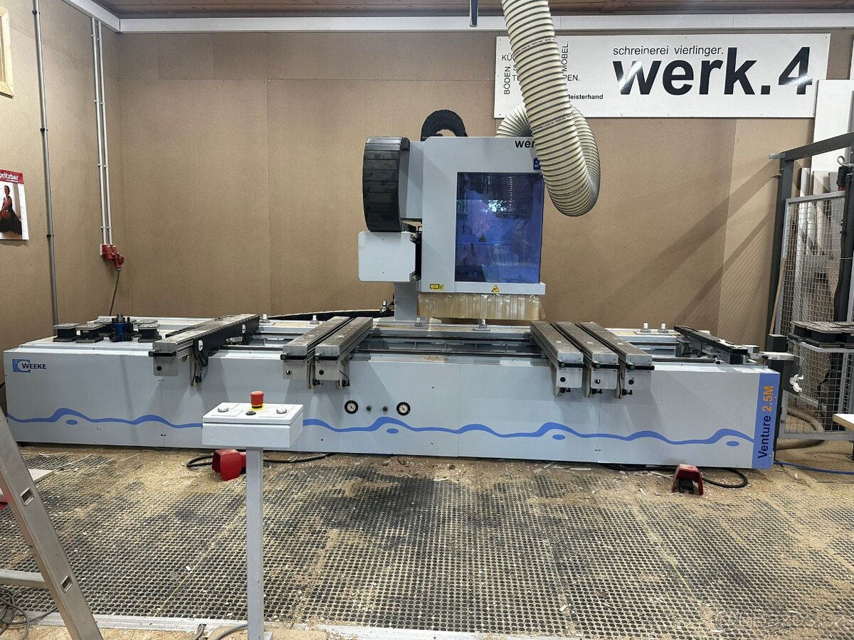 CNC obráběcí centrum WEEKE Venture 2,5