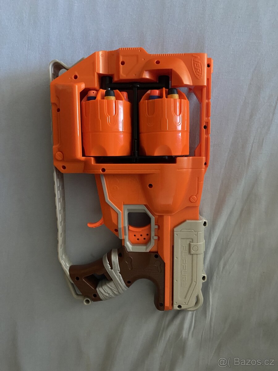 NERF Flipfury - dva zásobníky - top stav