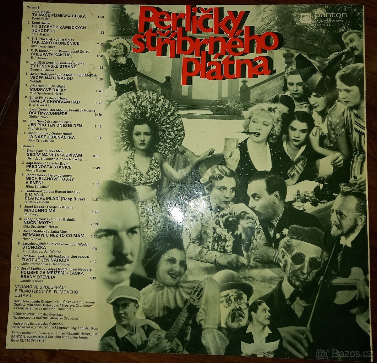 LP deska- Perličky stříbrného plátna