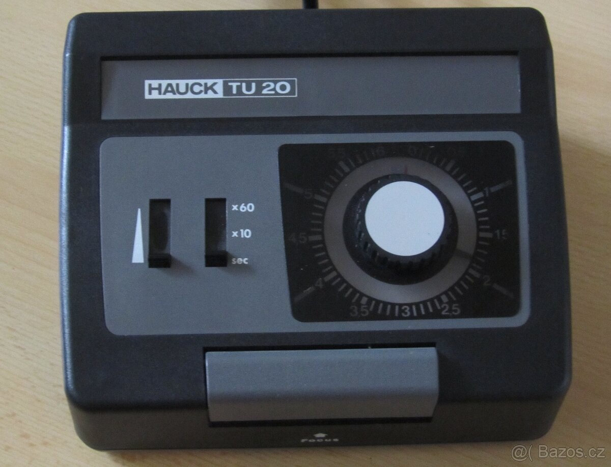Hauck spínací expoziční hodiny profi fotokomora