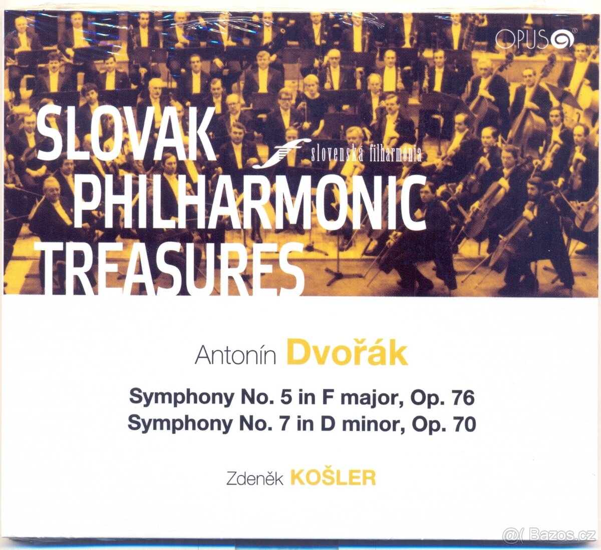CD Antonín Dvořák – Symph. No. 5 & 7 / Zdeněk Košlér