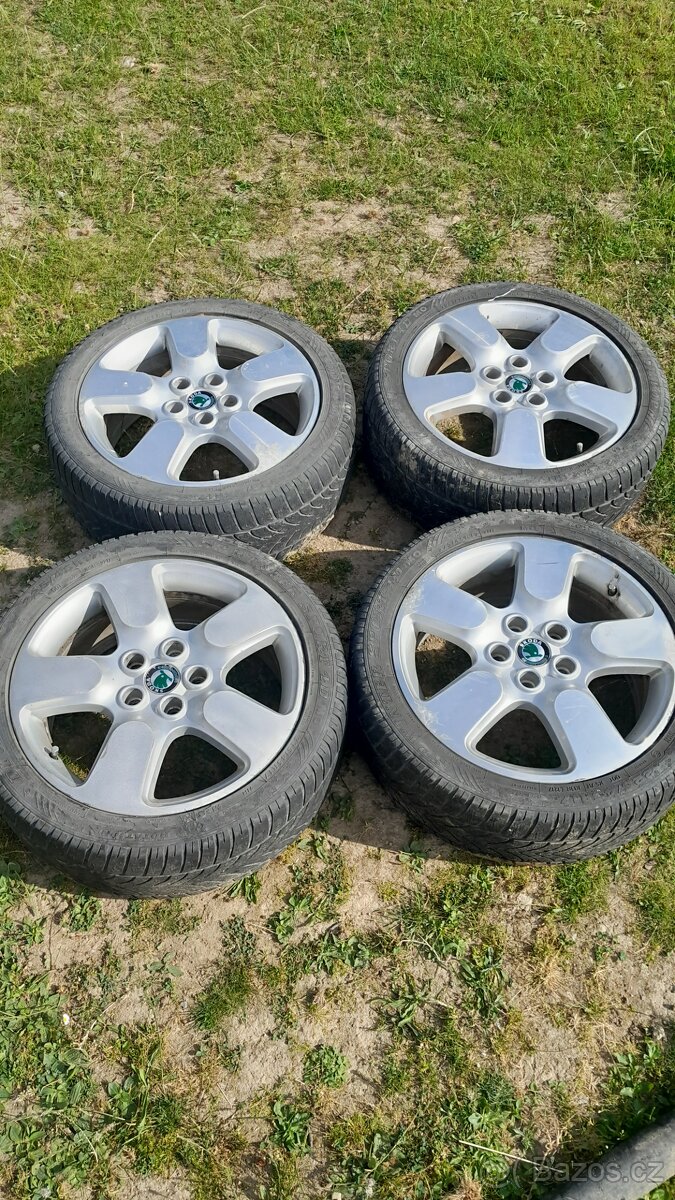 Alu kola škoda 5x112 r17