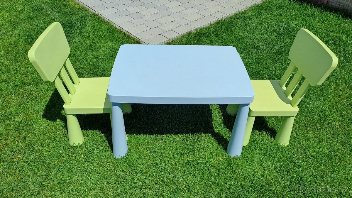 Stůl + židle IKEA