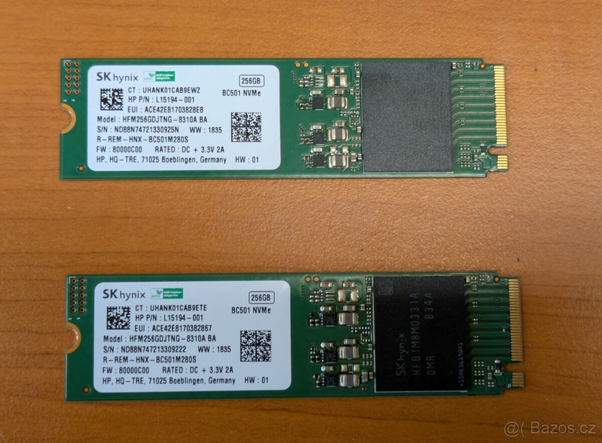 256 GB disk M2