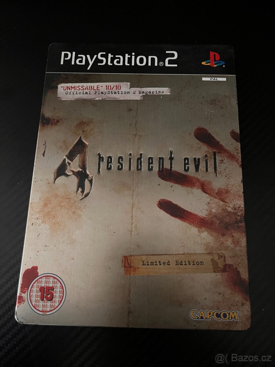 Resident Evil 4 - steelbook PS2