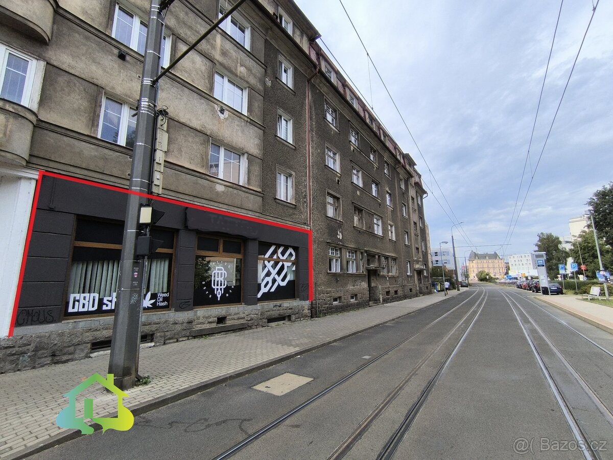 Pronájem obchodního prostoru 74 m², Liberec IV-Perštýn