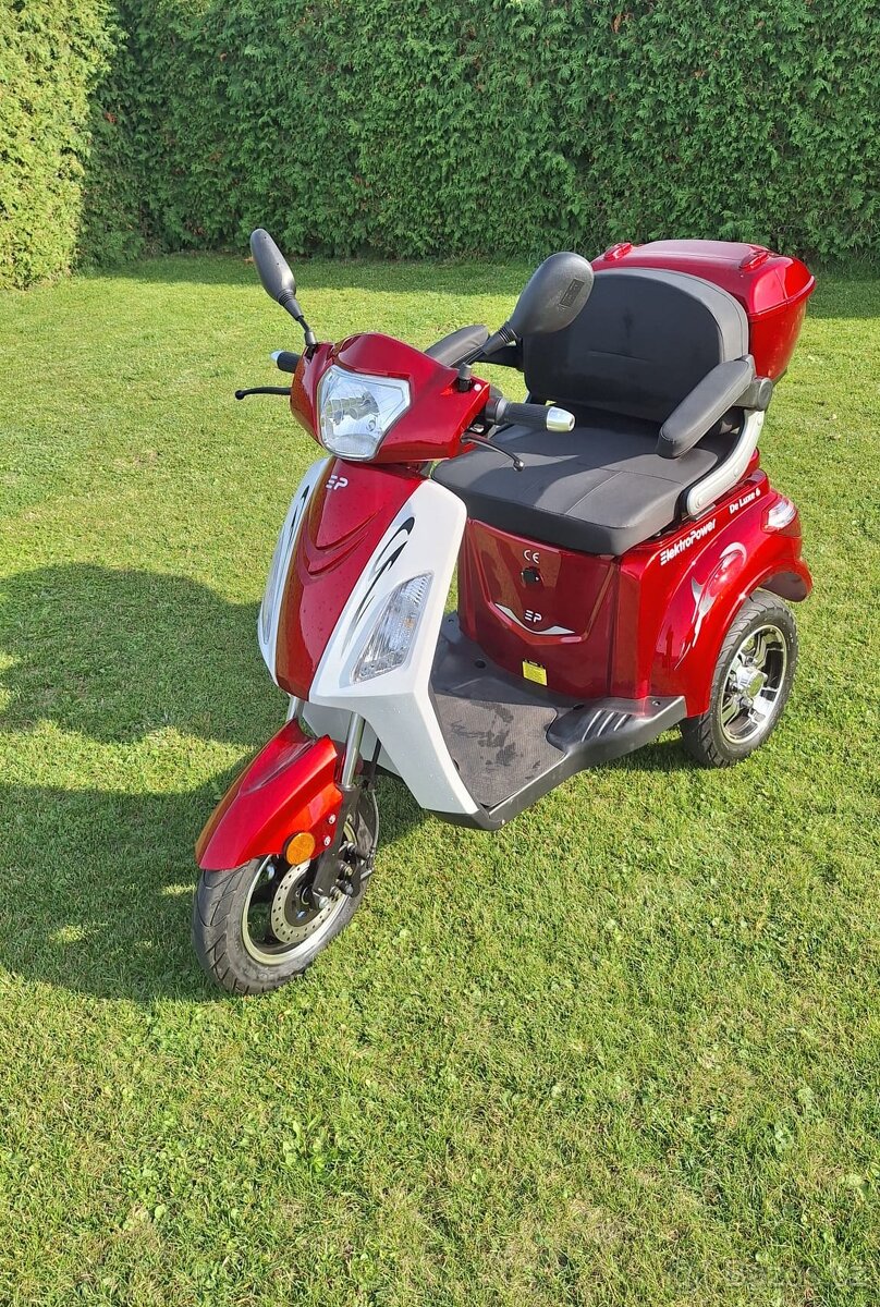 Elektro tříkolka De LUXE 6