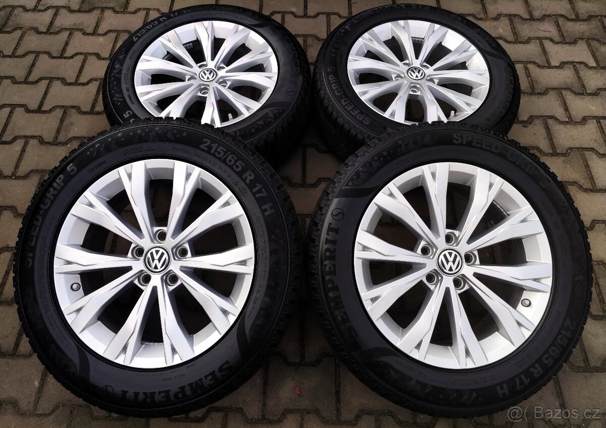 Alu kola originál Volkswagen Tiguan 5x112 R17 Montana