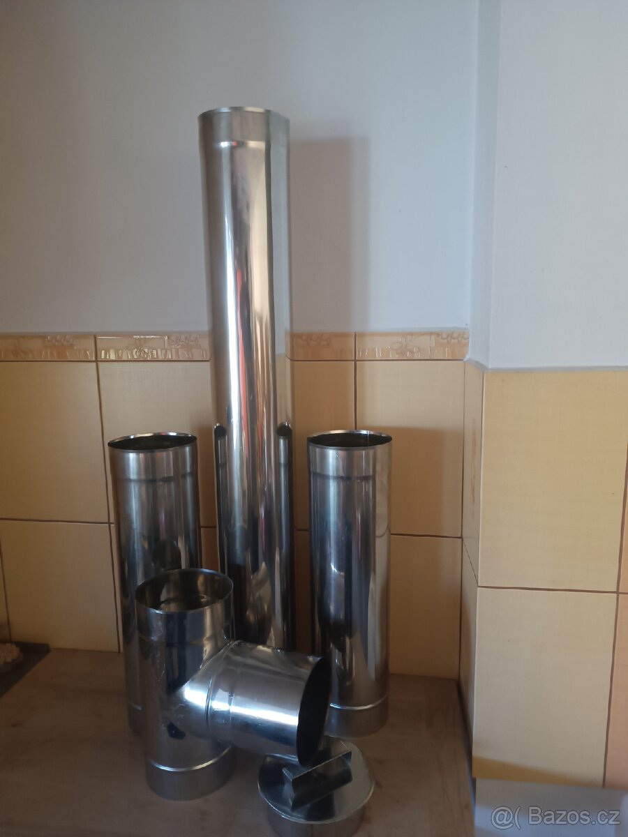 Nerezové kouřovody trubky