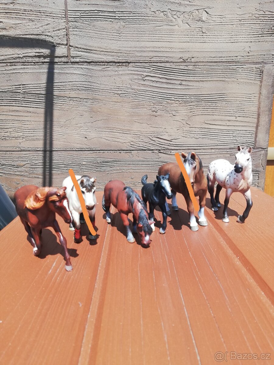 Schleich koně sada i jednotlivě