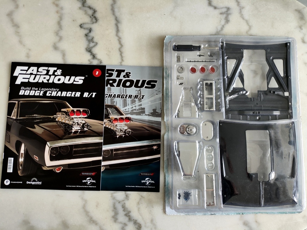 Dodge Charger 1:8 od DeAgostini 1.díl