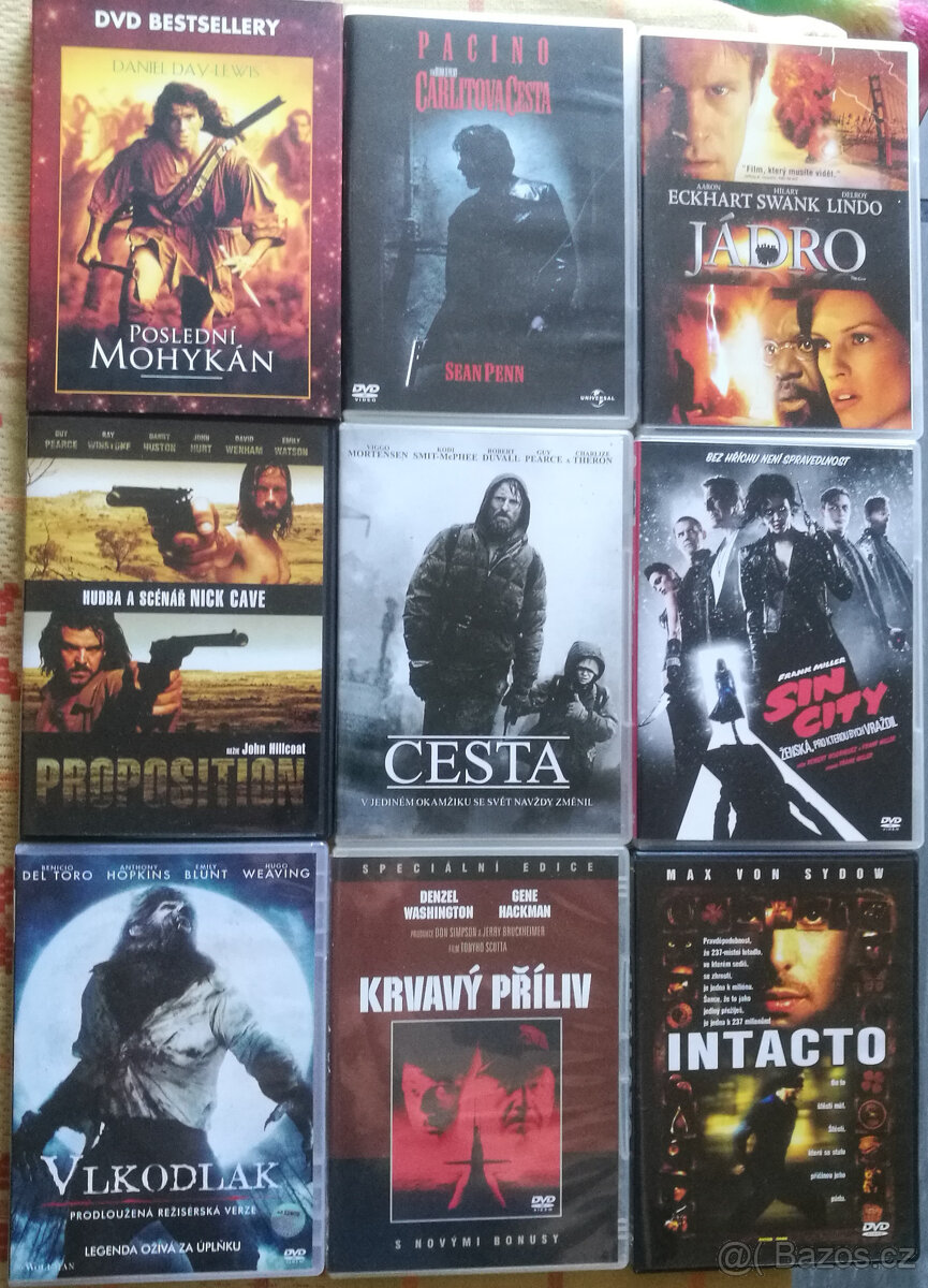 Prodám DVD - různé