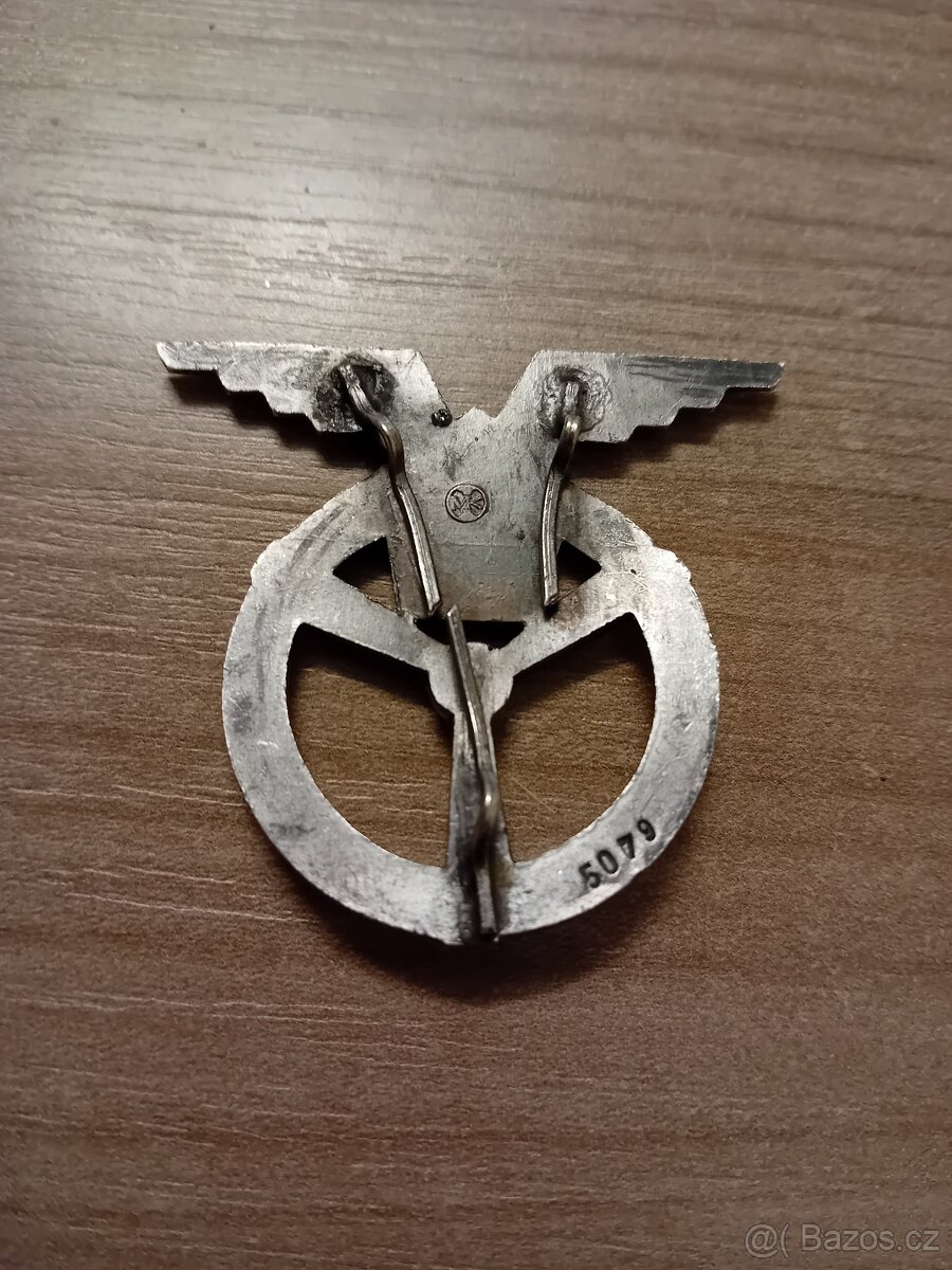 Pilotní odznak ČSLA letecký pozemní specialista