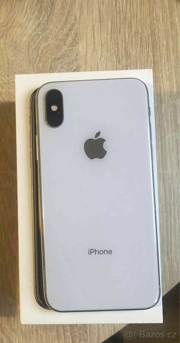 Iphone x 64gb bily