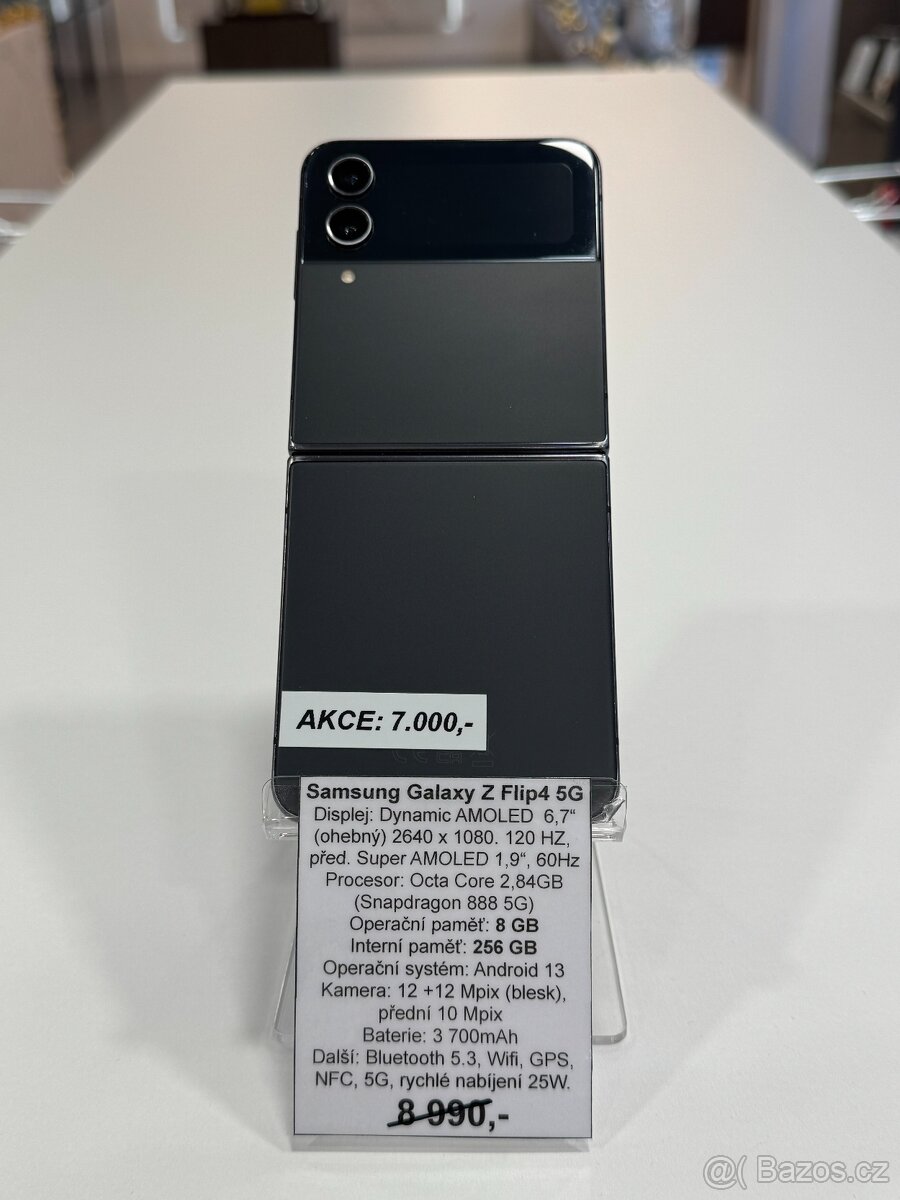 Samsung Galaxy Z Flip4 5G, 256GB Black