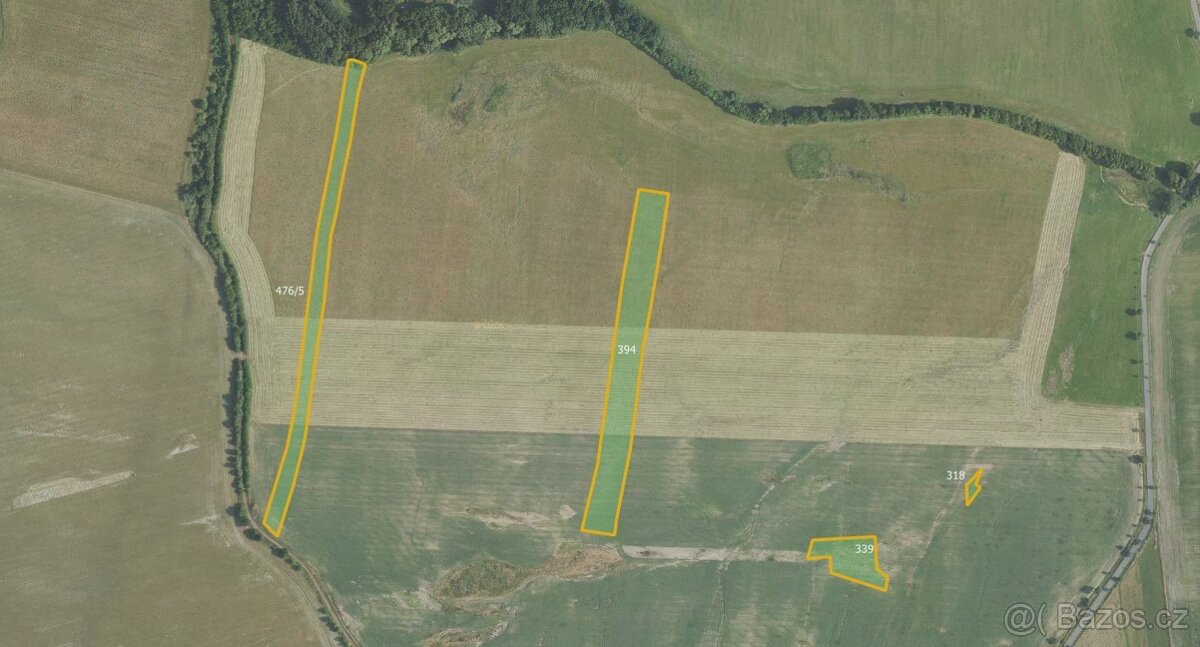 Zemědělská půda, prodej, Drahlín, Příbram