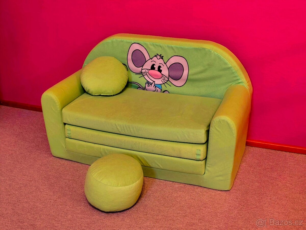 Dětská rozkládací pohovka