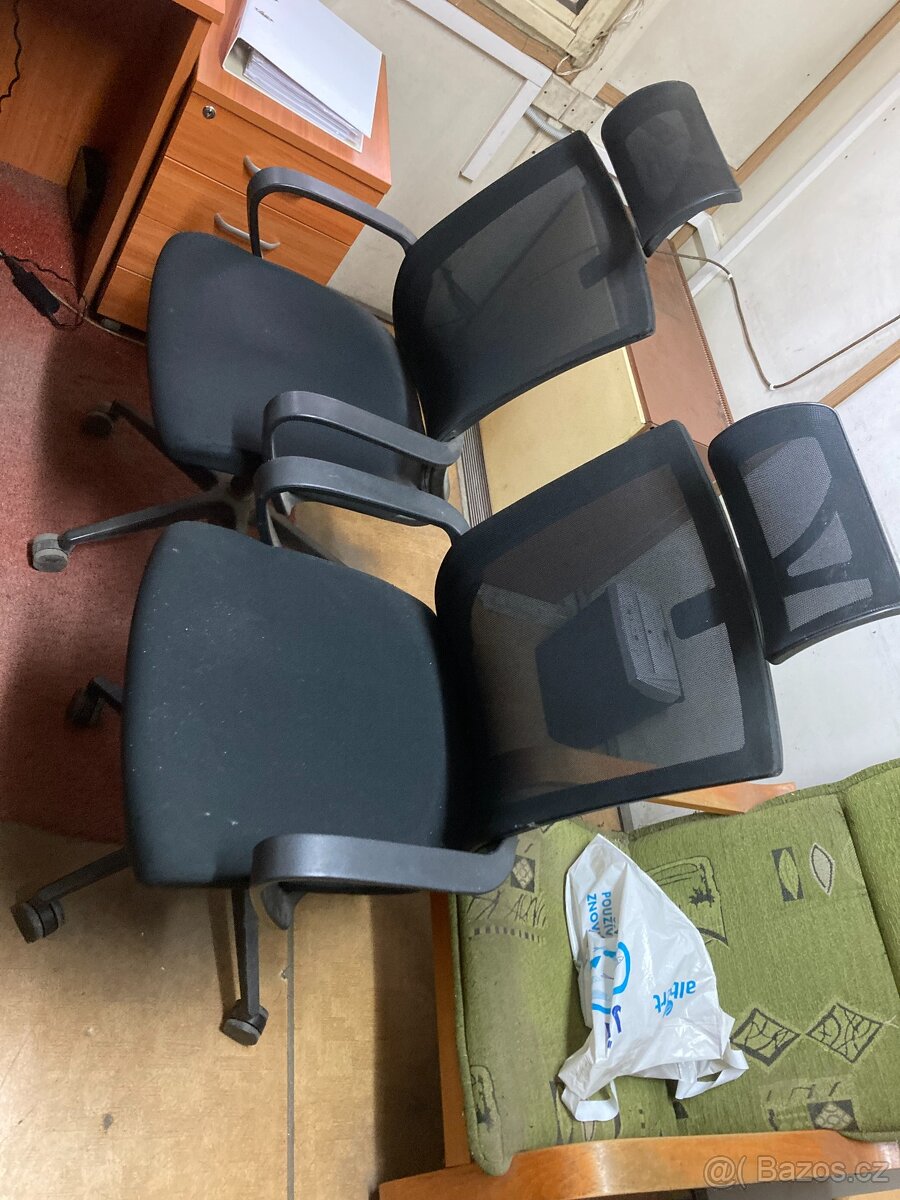 Kancelářská židle Basic – 2 kusy