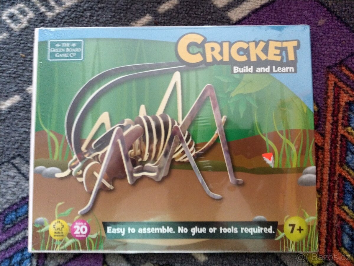 3D puzzle dřevěné kobylka