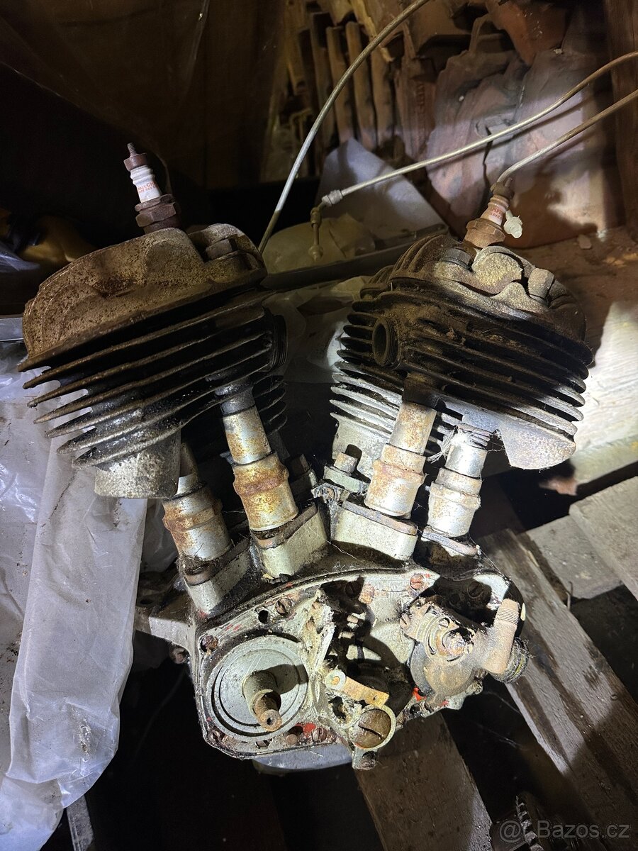 Harley-Davidson D 750 1930 motor