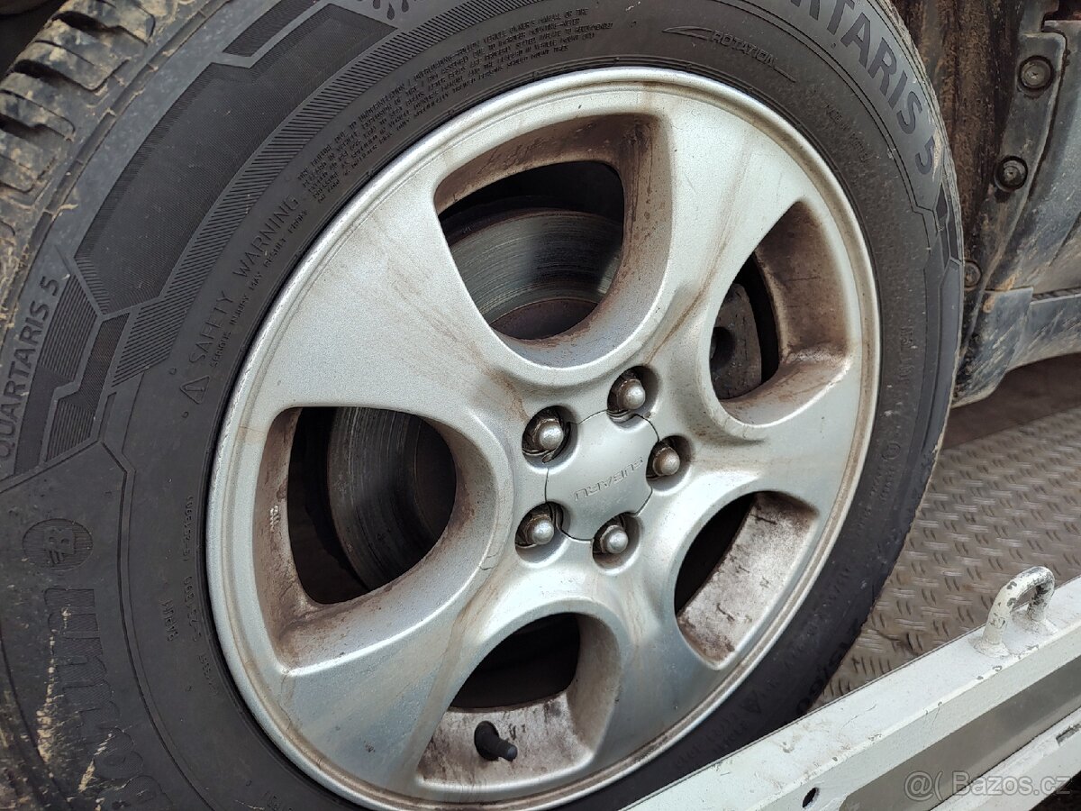 Alu Subaru 5x100 Barum QUARTARIS 5 215/60 R16