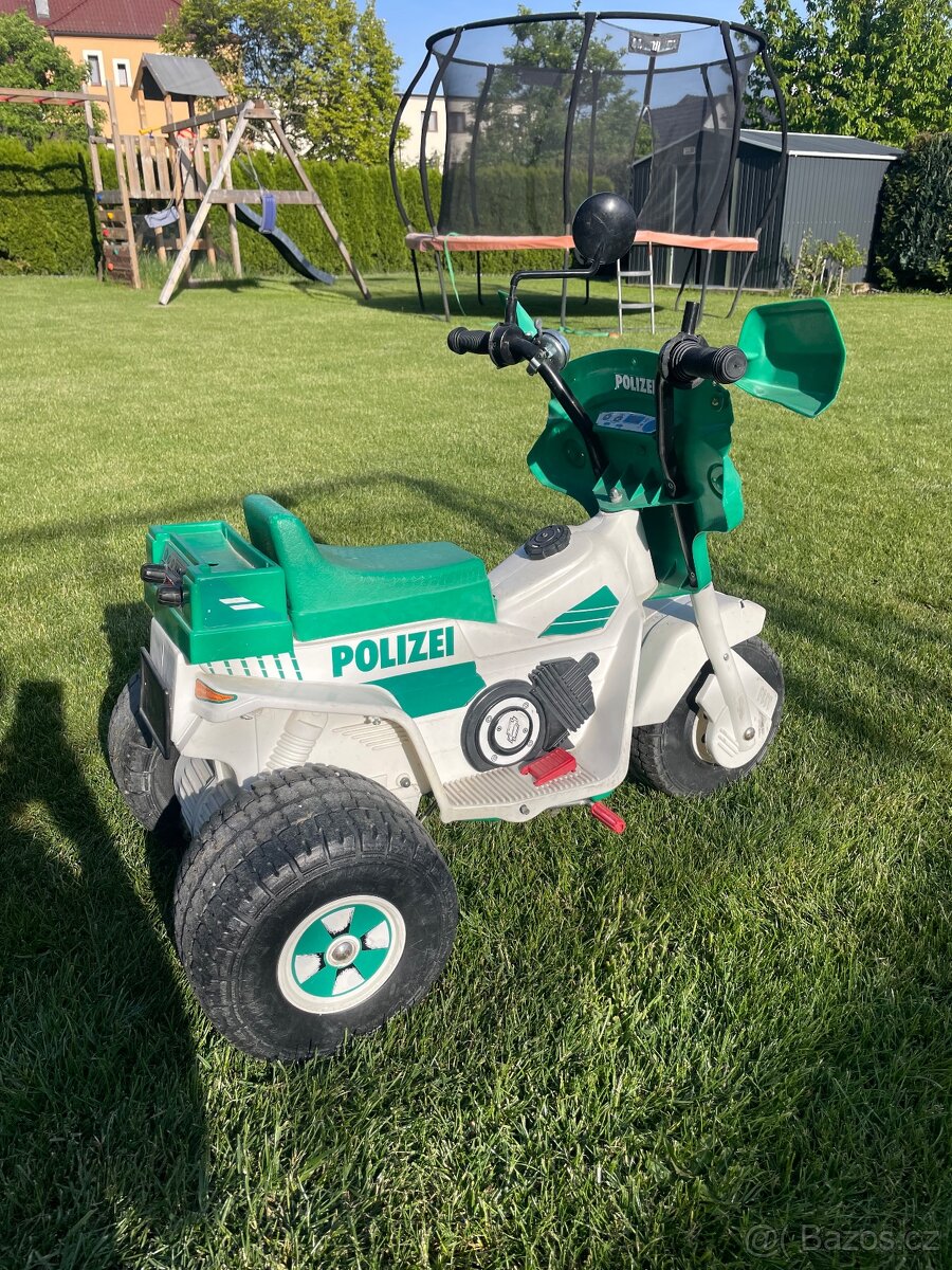 Policejní elektrická motorka