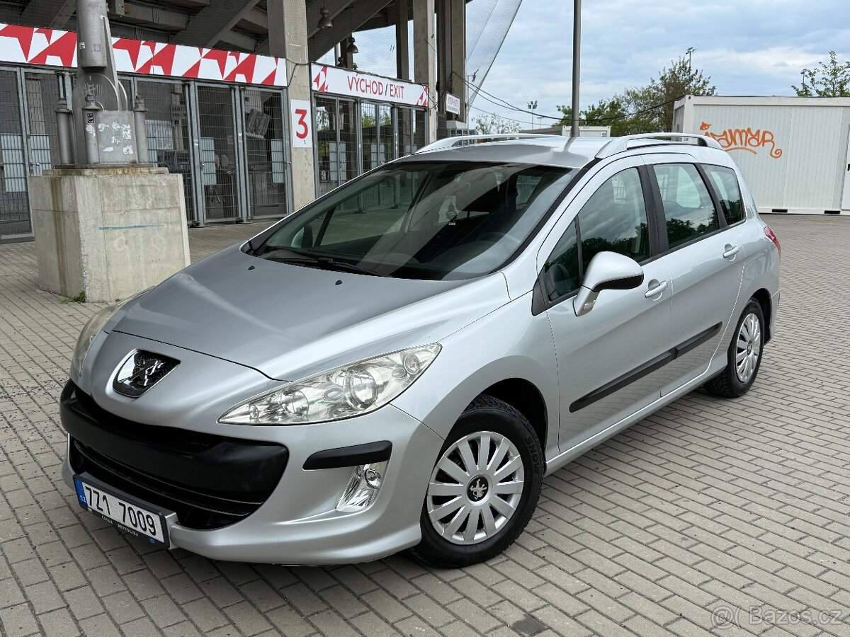 Peugeot 308, 1.4i+LPG, 72kw Man. Nová STK