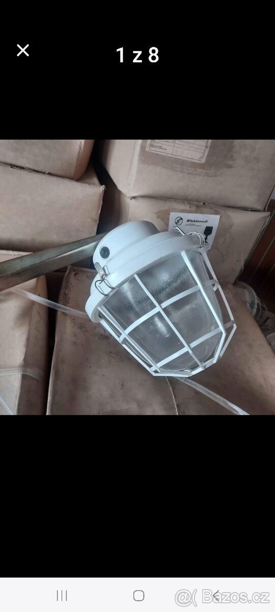 Tovarni, industriální lampy