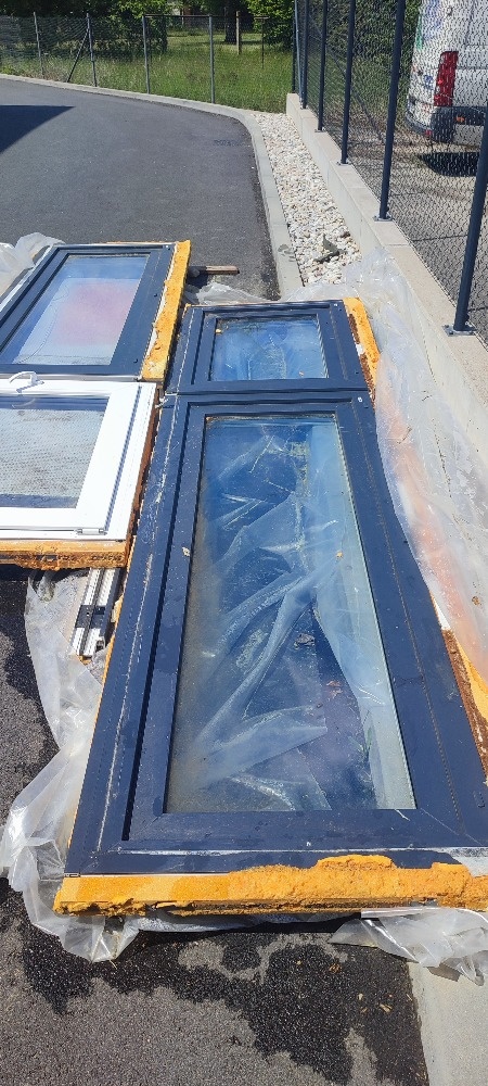 Plastové okno 860 x 3370