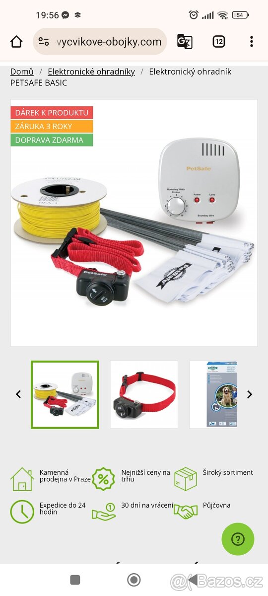 Elektronický ohradník na psa