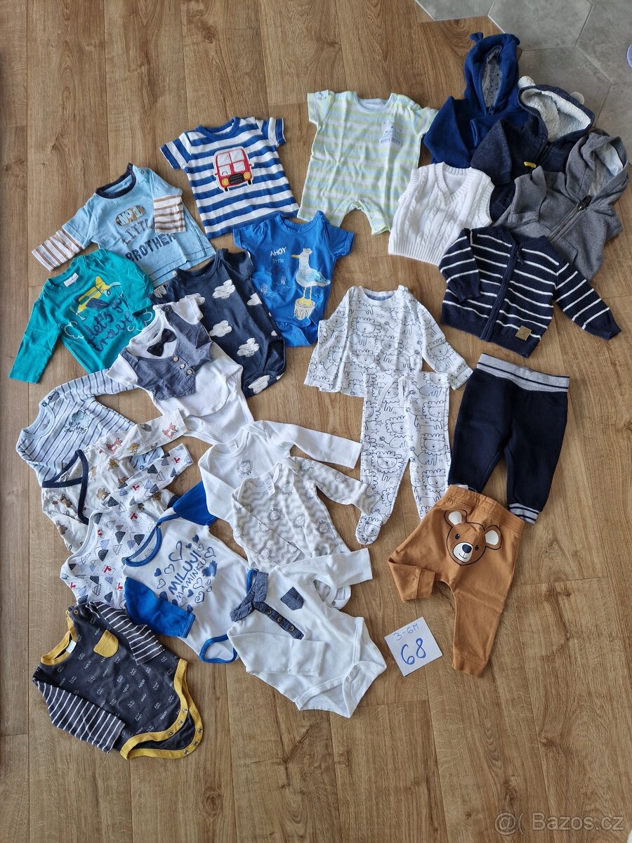 Set chlapeckého oblečení, velikost 68