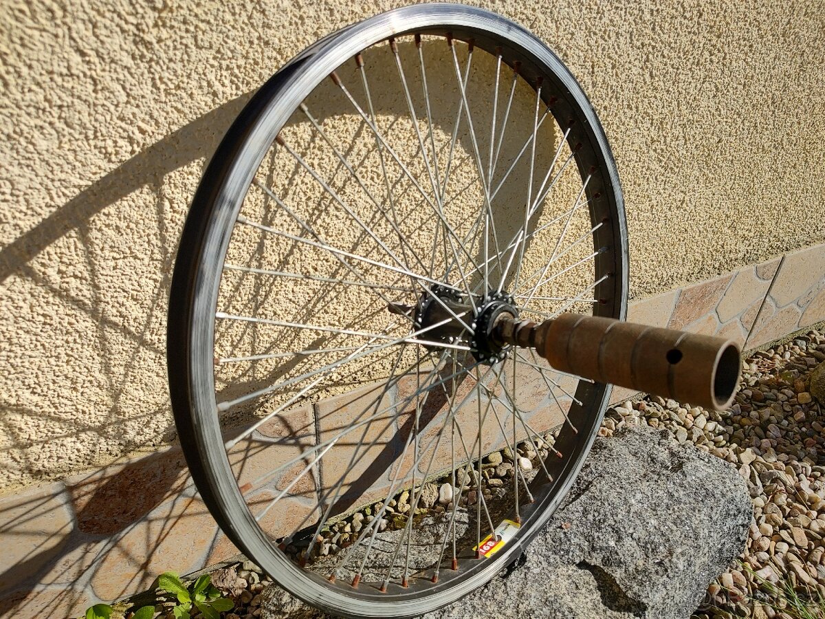 Přední ráfek na kolo freestyle BMX 20" , 48 drátů