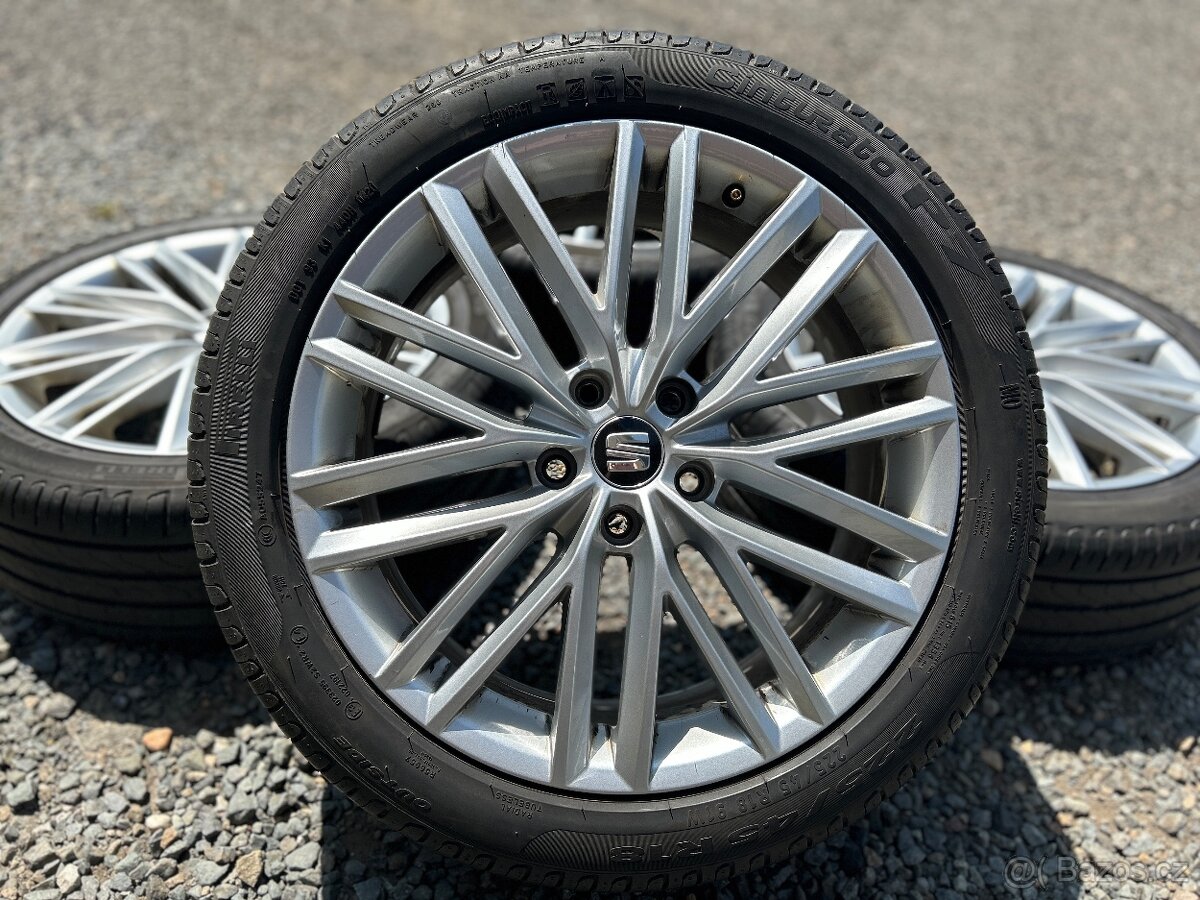 Alu orig letní sada Seat 5x112 7J ET45 225/45 R18