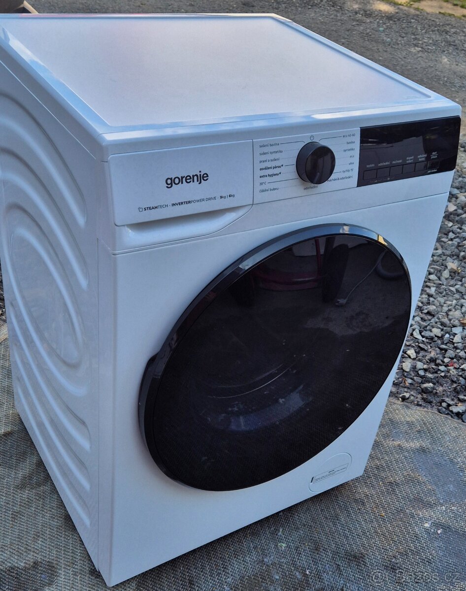 GORENJE PARNÍ PRAČKA SE SUŠIČKOU ZÁRUKA DO 30.1.2026