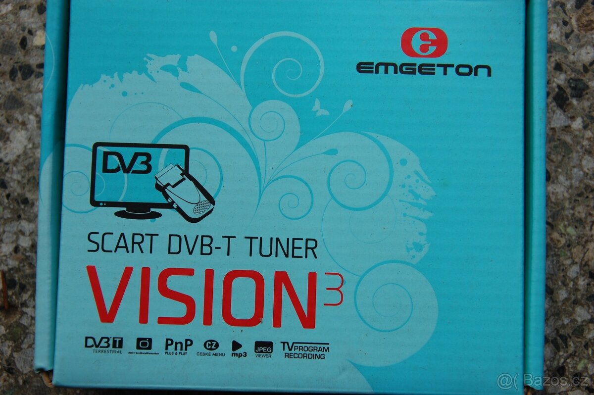 DVB-T SCART digitální přijímač digitálního TV a rádia