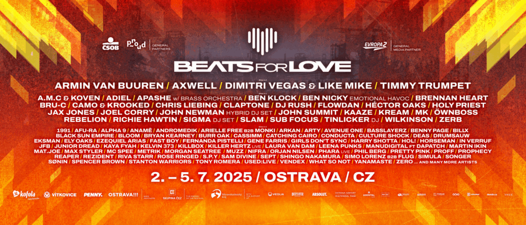 Beats for love středa 2.7.2025