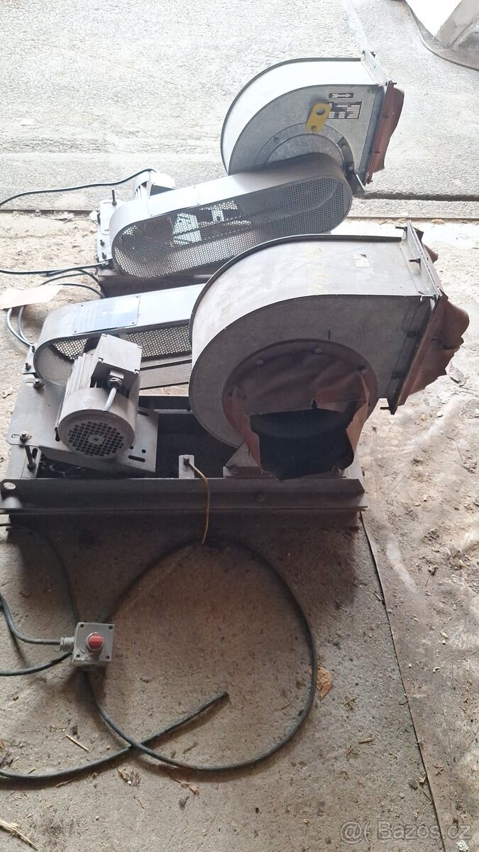 Odsávání- vzduchotechnika- elektromotor