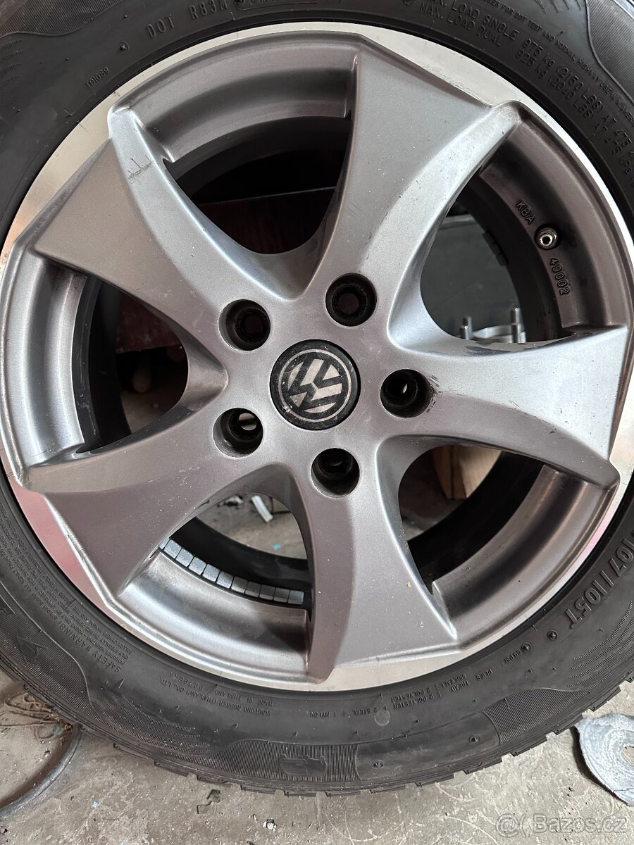 Sada alu kol VW T5, T6, Multivan, Caravell 5x120 7x16 et55