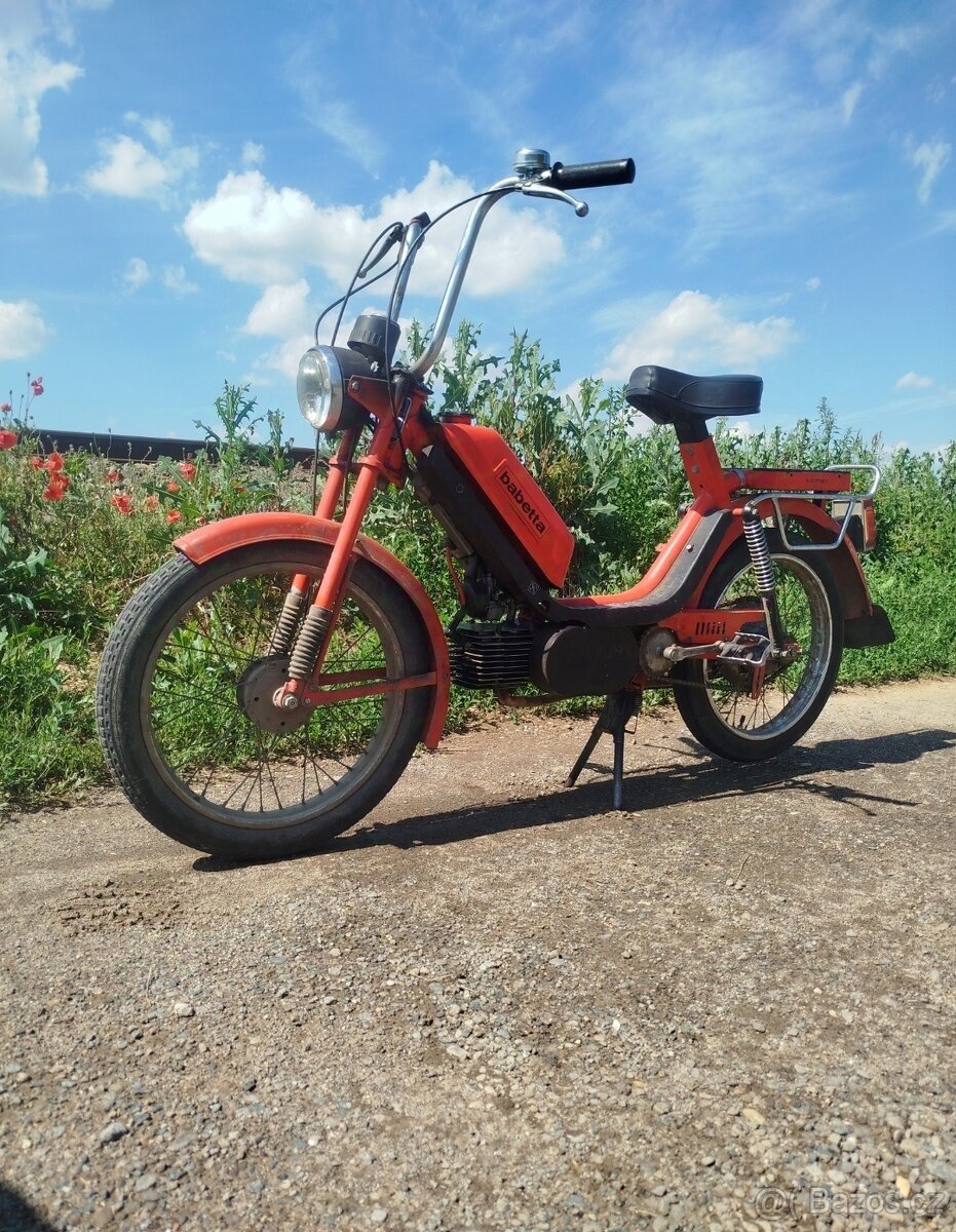 Prodám Babetta 210 po GO motoru