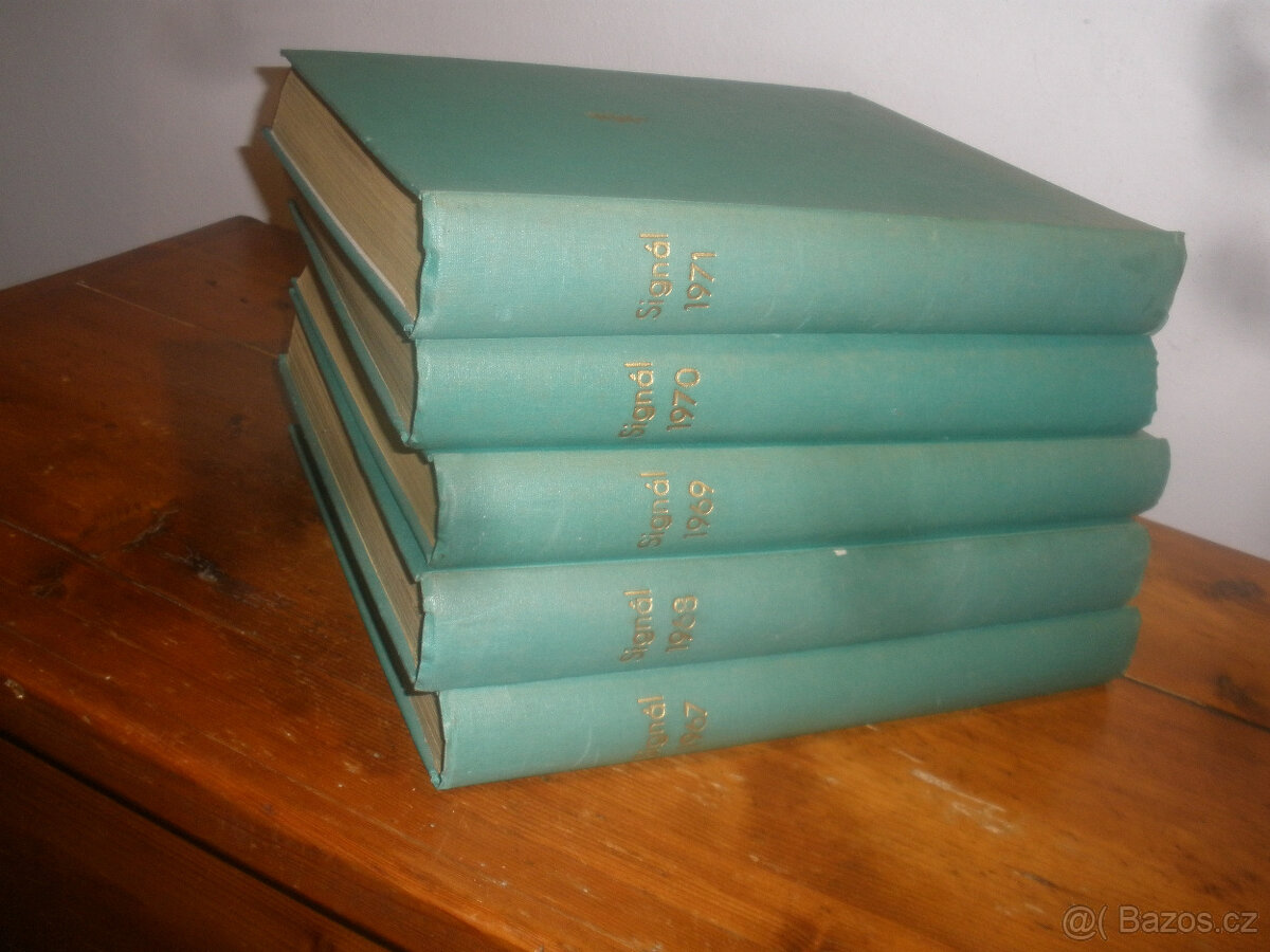 Signál-5 roč .svázaných časopisů