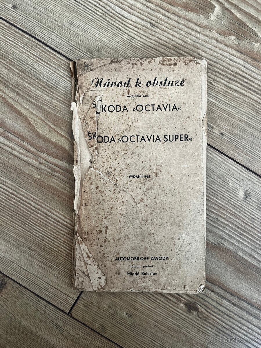 Návod k obsluze Škoda Octavia / Octavia SUPER