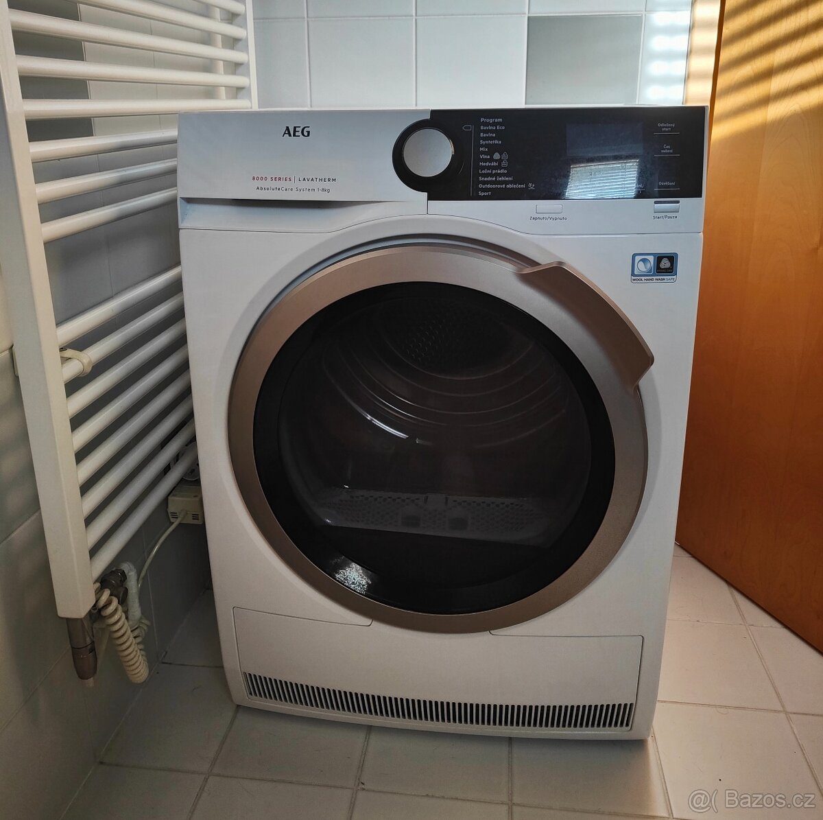Sušička AEG AbsoluteCare T8DBE68SC