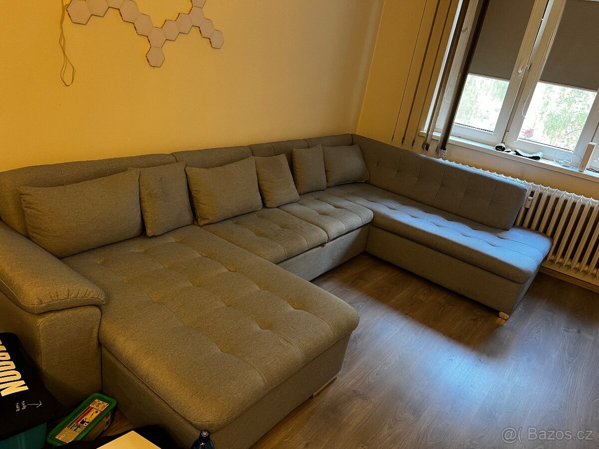 Sedačka ve tvaru U