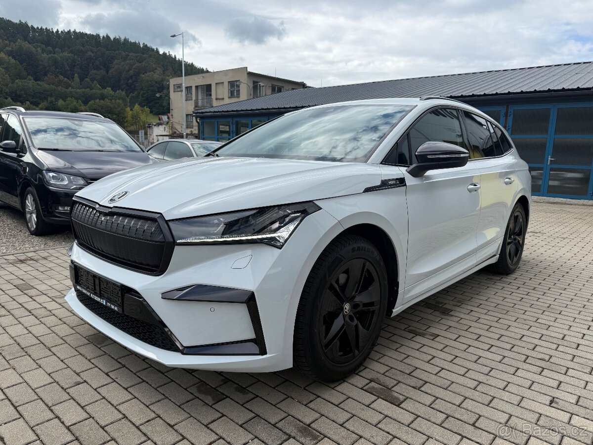 Škoda ENYAQ iV 60 SPORTLINE MATRIX HEAD-UP KAMERA TAŽNÉ